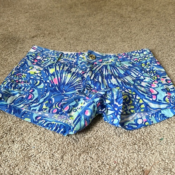 Lilly Pulitzer Walsh shorts Size 2 Summer - Picture 1 of 6